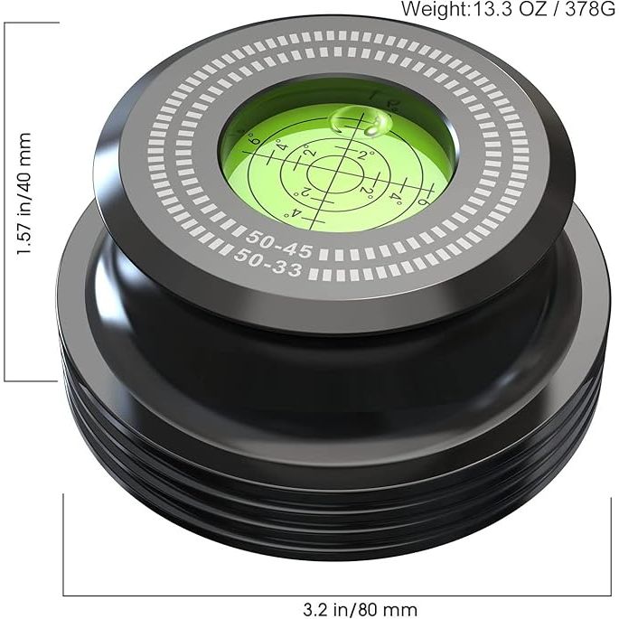 Record Weight Phono LP Disc Stabilizer, 50/60Hz Record Weight Stabilizer