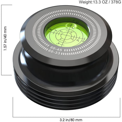 Record Weight Phono LP Disc Stabilizer, 50/60Hz Record Weight Stabilizer